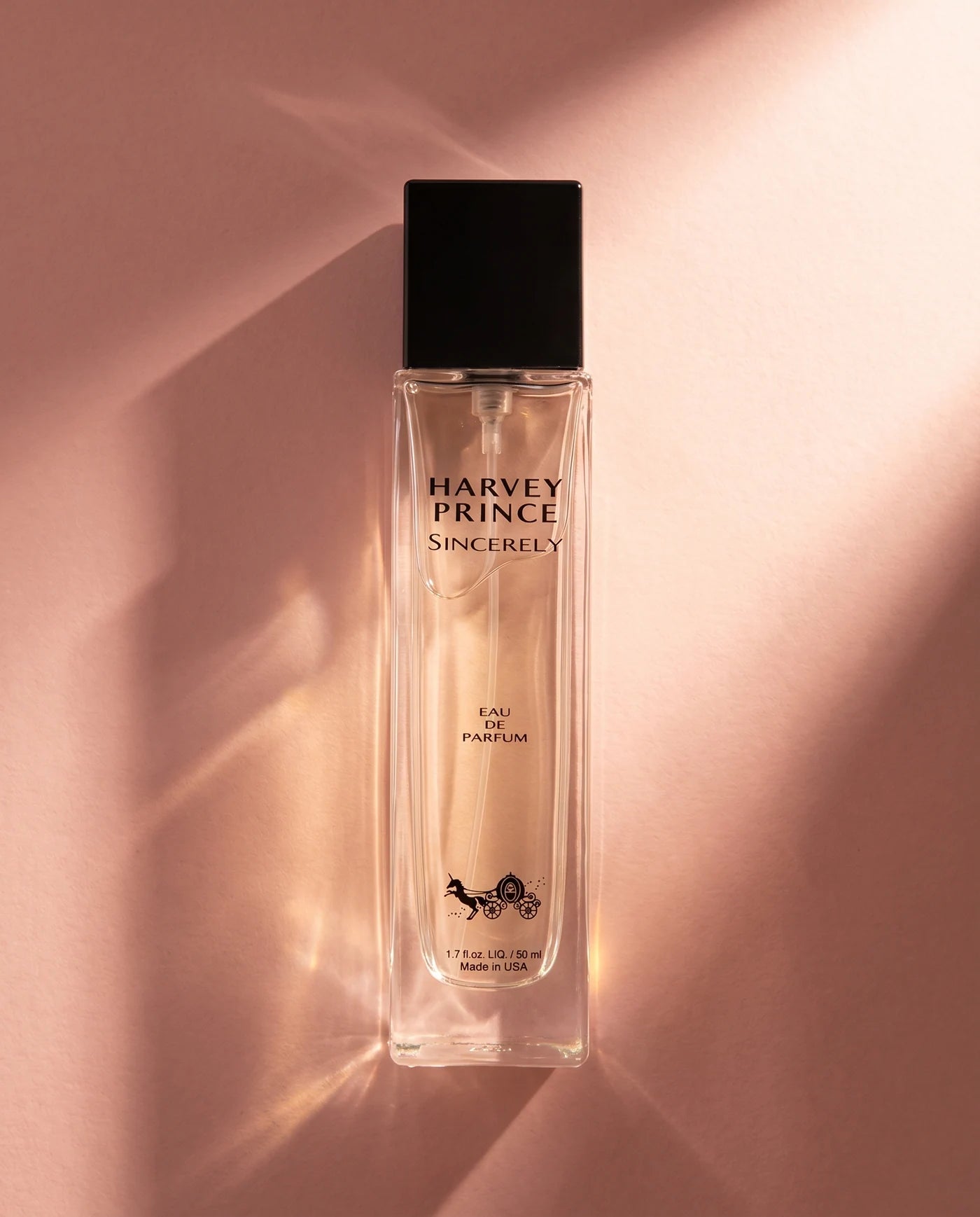 Harvey Prince Sincerely 50 ml eau de parfum in warm sunlight